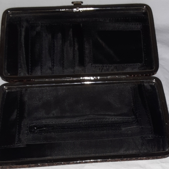 Brown Snakeskin  One Size Wallet - Picture 3 of 8